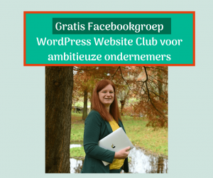 Gratis Facebookgroep WordPress website tips voor dienstverlenende ondernemers-min