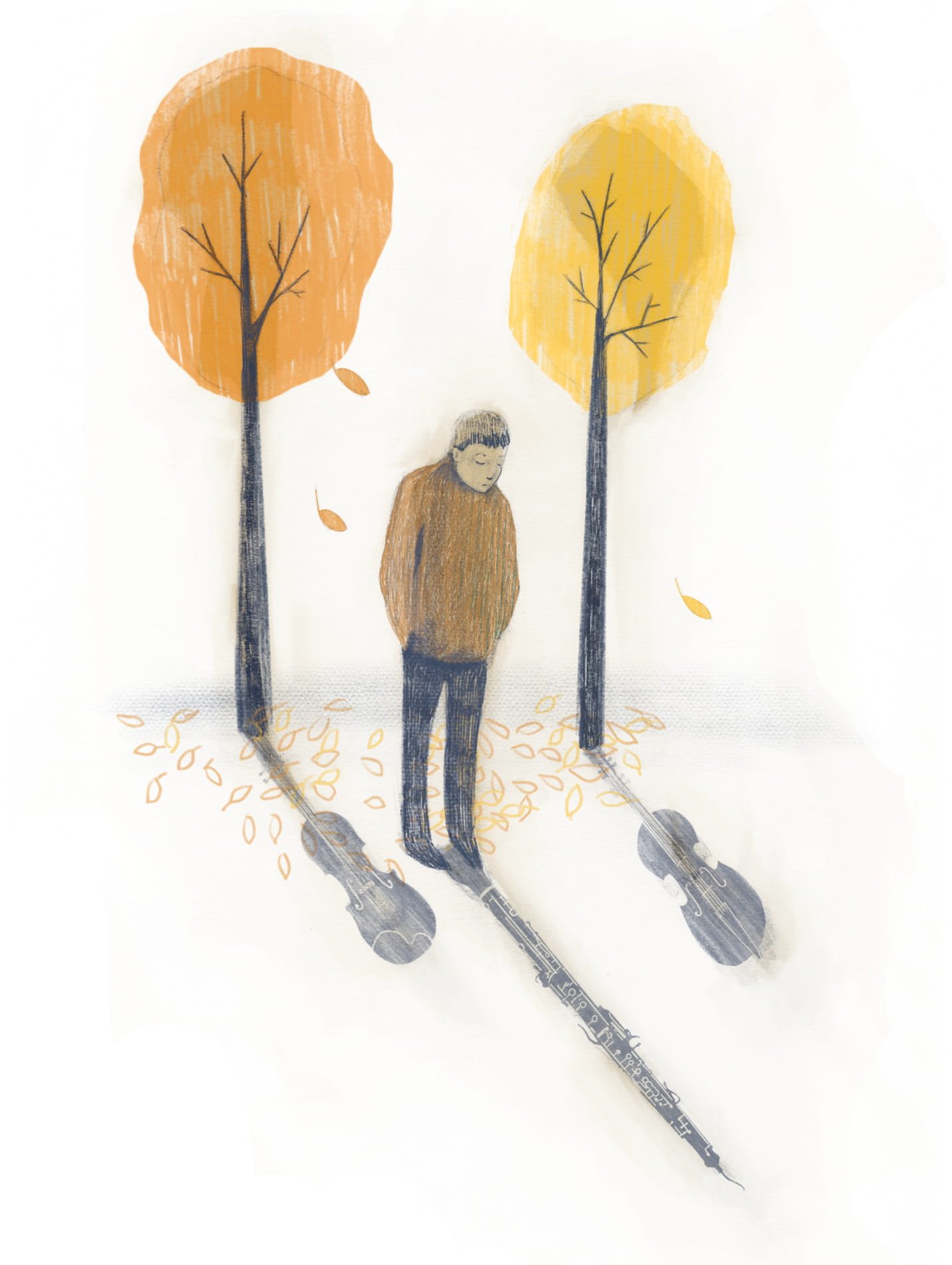 de althobo is een herfsttype_symfonie in D_Cesar Franck_illustratie_VPROgids_irma van osch redactioneel