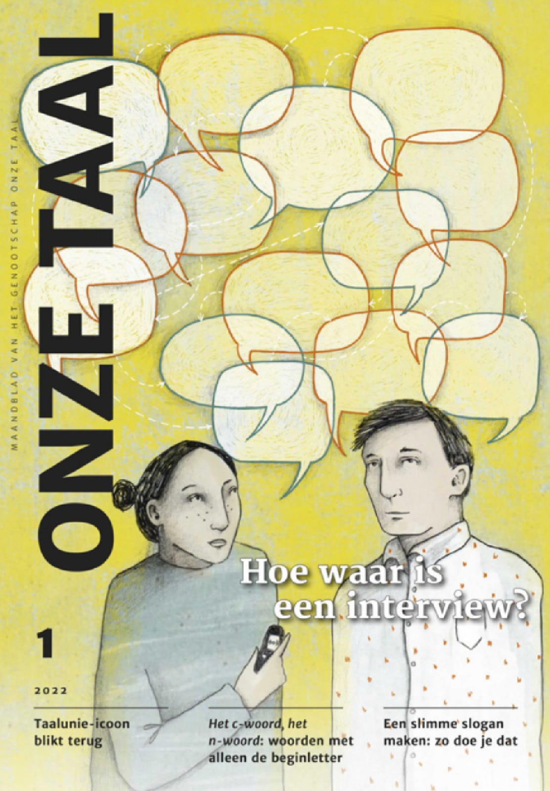 interview illustration Our Language editorial Irma van Osch interview illustratie onze taal redactioneel irma van osch