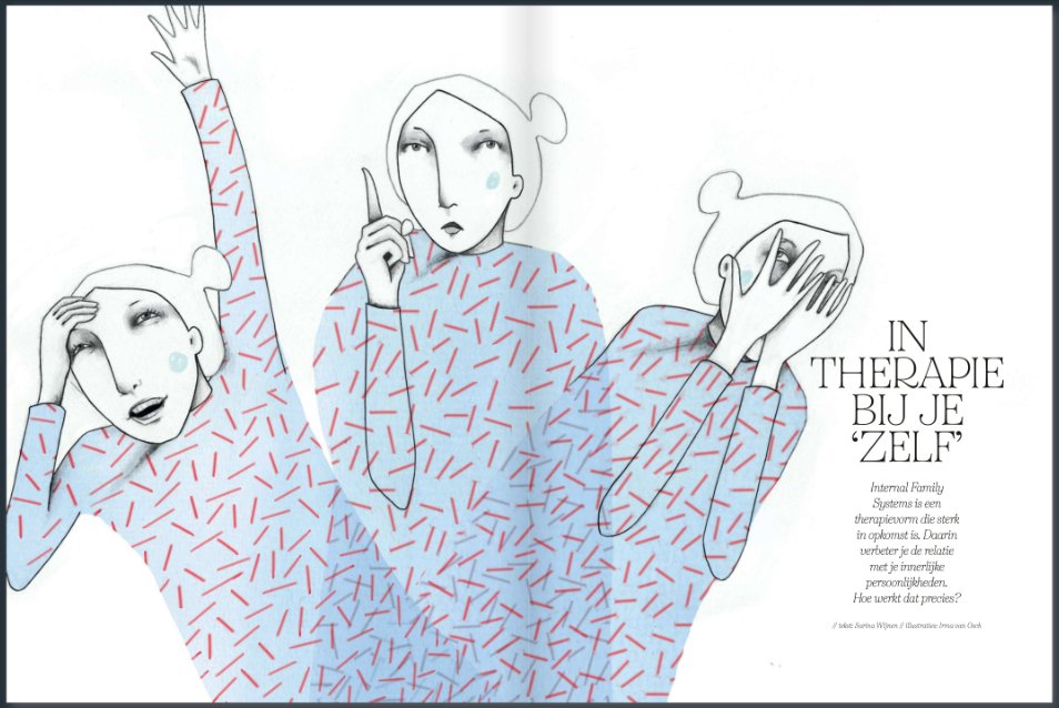 FS_Internal-Family-Systems_psychologie-magazine_illustratie_irma-van-osch_redactioneel